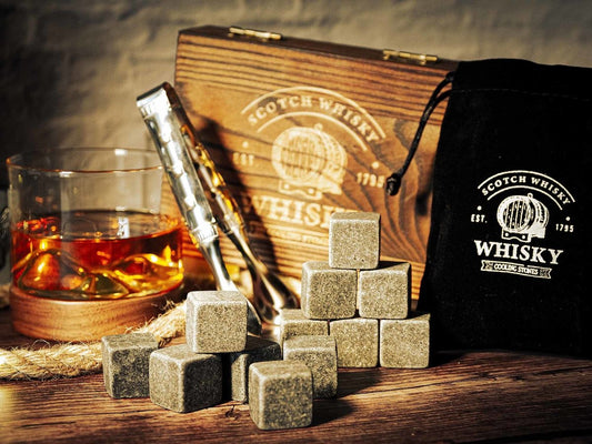 Whisky-Kühlsteine: Maximales Aroma, angenehme Kühle - Holzallerliebst.shop