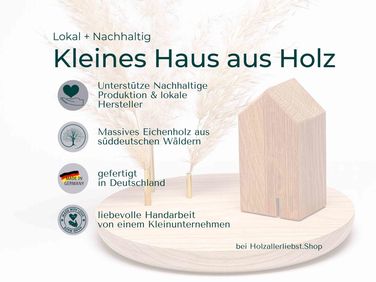 kleines Holzhaus  Lokal + Nachhaltig ♥ –