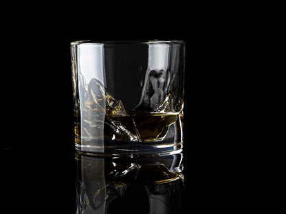 Robustes Whiskyglas “Grand Canyon” im 4er-Set Geschenk Geschenk für Bergliebhaber geschenk für Männer whiskyglasHolzallerliebst.shop