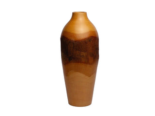 Rustika - Natürliche Holzvase aus Mangoholz Accessoires Wohnzimmer aus Holz blumenvase Vase aus HolzHolzallerliebst.shop