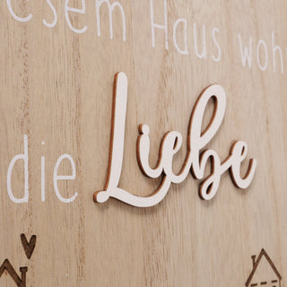 Wanddeko Schild aus Holz "Nordy" Familie / Liebe aus Holz bald boltze gruppe deko WanddekorationHolzallerliebst.shop