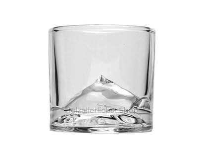 Robustes Whiskyglas “Mount Everest” im 4er-Set Berge Glas everest Geschenk whiskyglasHolzallerliebst.shop
