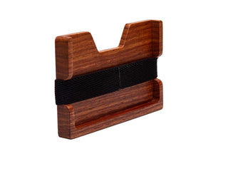 Wood Slim Wallet - schlanker Geldbeutel aus Holz aus Holz echtholz Geschenk Geldbeutel & GeldklammernHolzallerliebst.shop